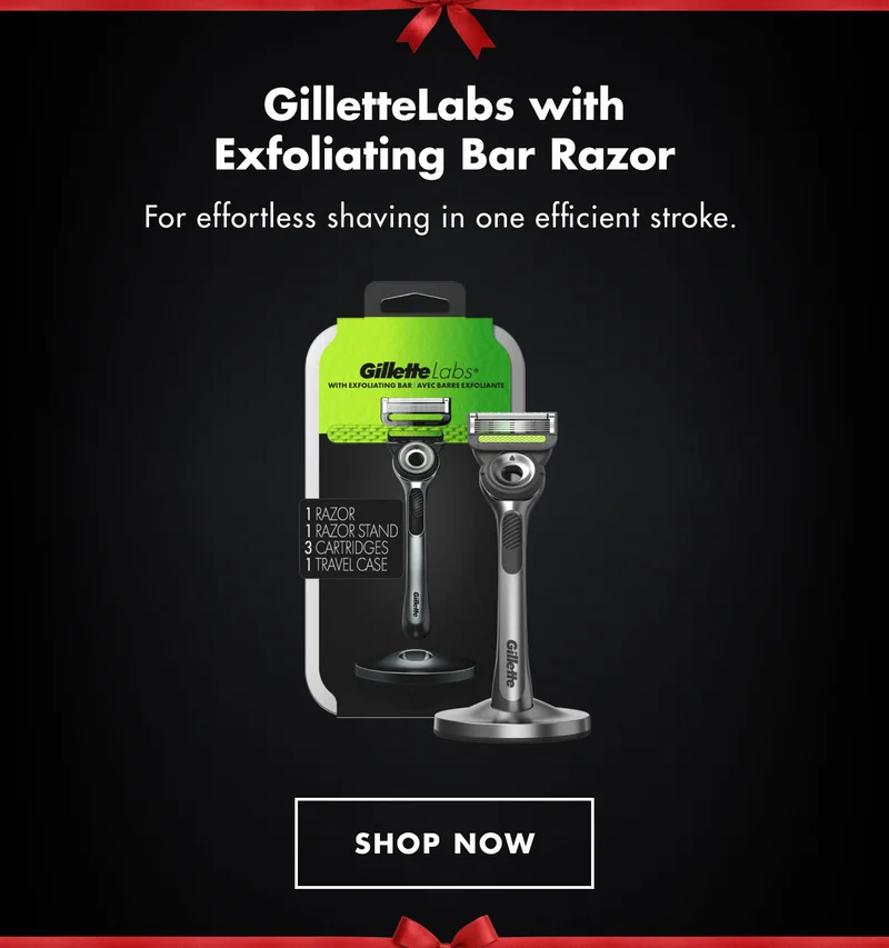 GilletteLabs with Exfoliating Bar Razor - For effortless shaving in one efficient stroke. SHOP NOW