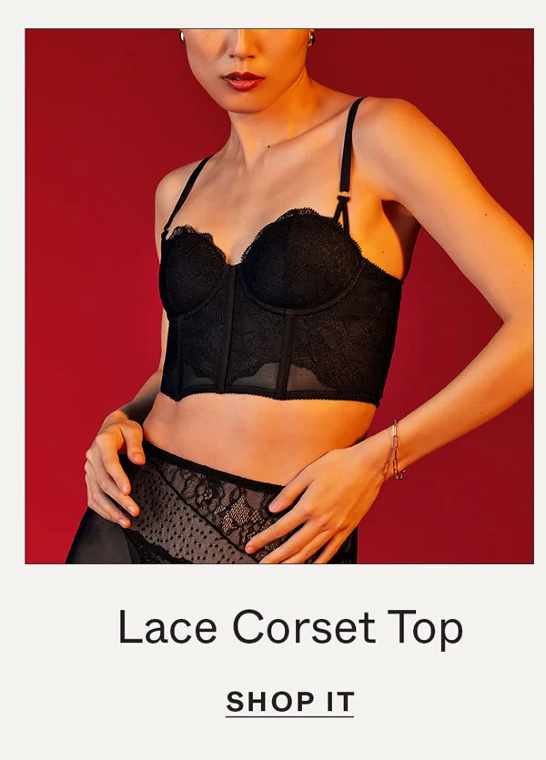 Lace Corset Top