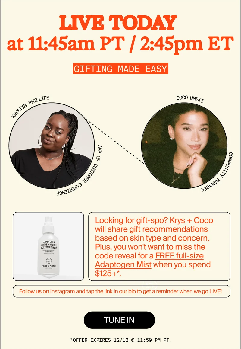 Gifting Made Easy Live Shopping Event