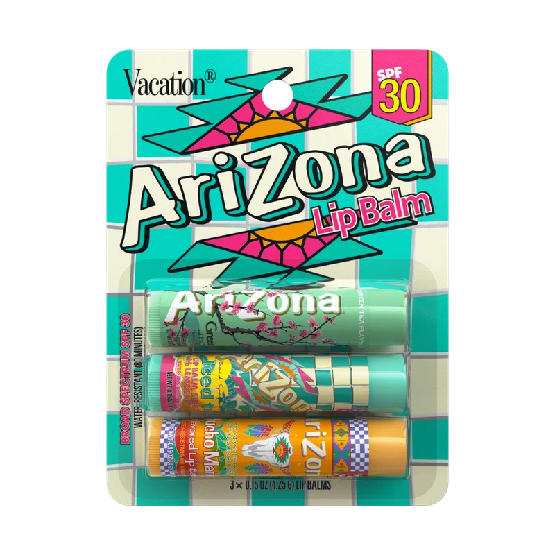 Image of AriZona® x Vacation® Lip Balm SPF 30 3 Pack