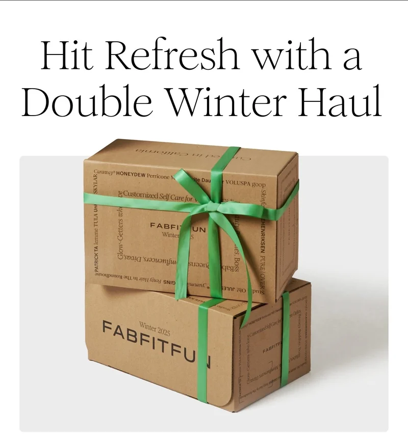Hit Refresh with a Double Winter Haul
