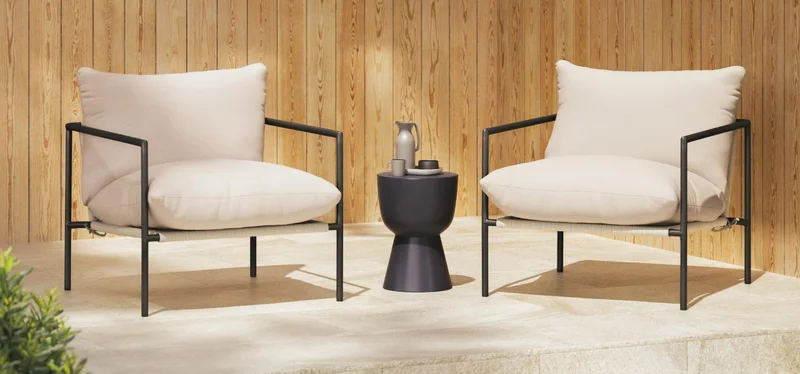 From rain-resistant to plushy cushions, our outdoor seating is made for the outdoors.