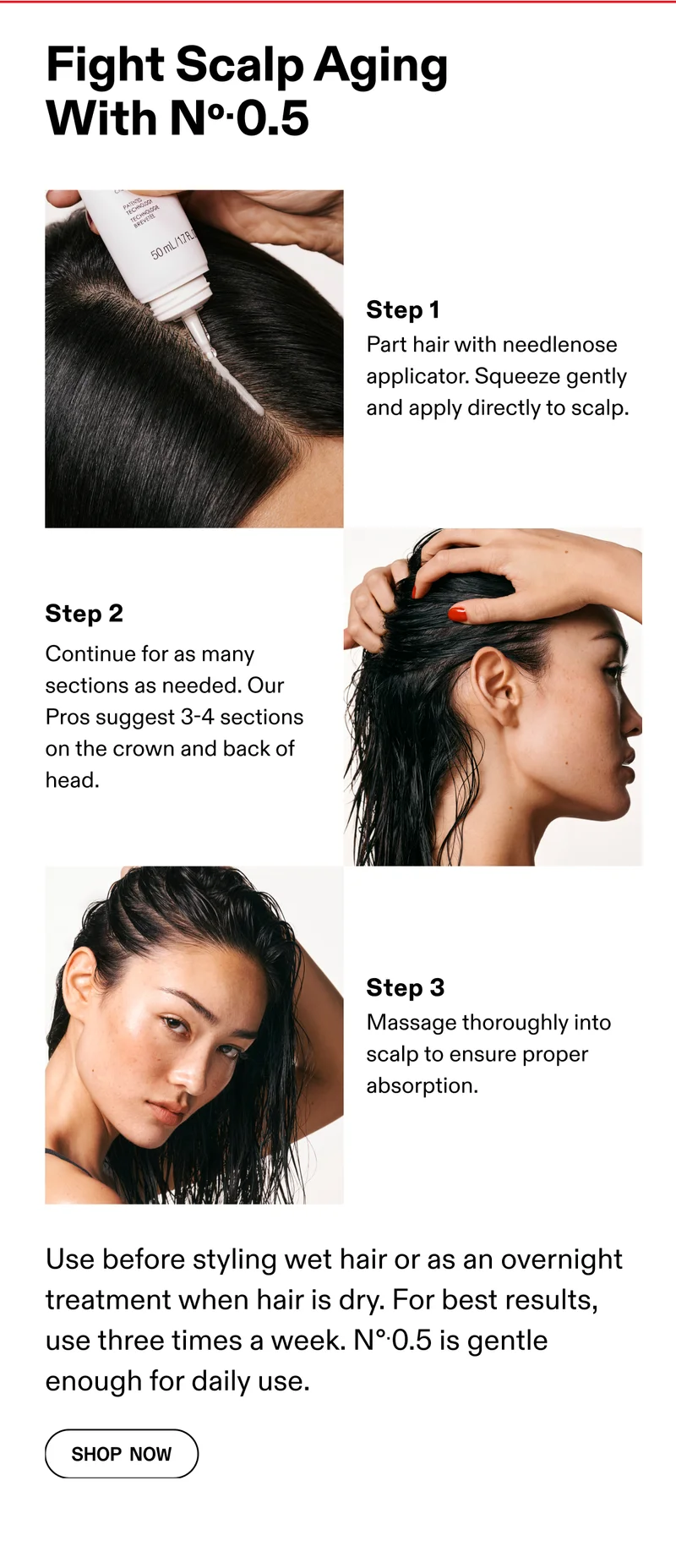 Fight Scalp Aging with No.0.5