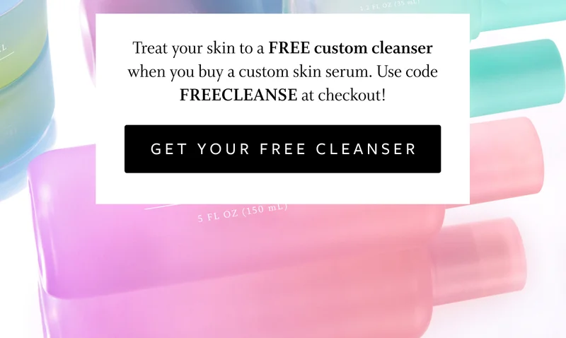 Get your free cleanser