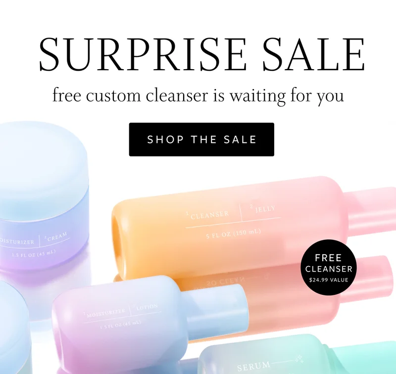 Get your free cleanser