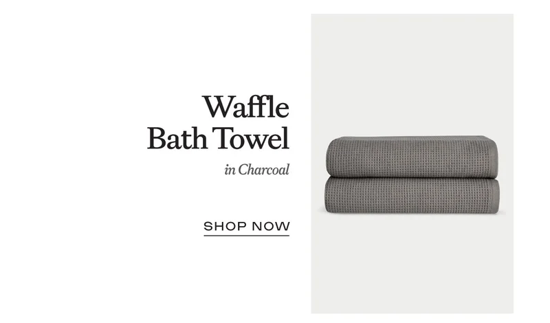 Waffle Bath Towel - Shop Now Waffle Bath Towel - Shop Now