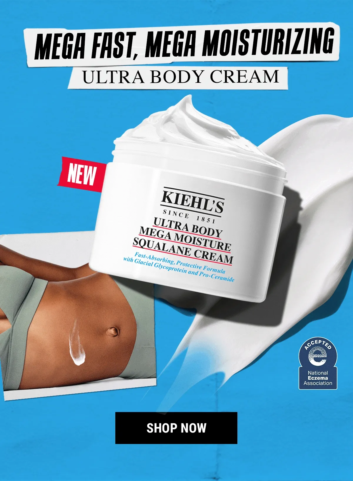 MEGA FAST, MEGA MOISTURIZING
