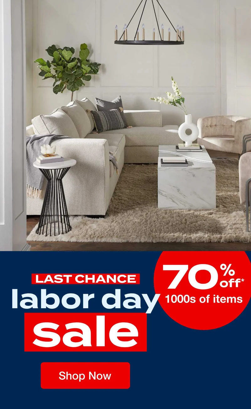 70% off 1000s of item*