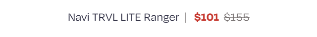 NAVI TRVL LITE RANGER