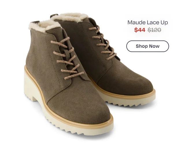 MAUDE LACE UP