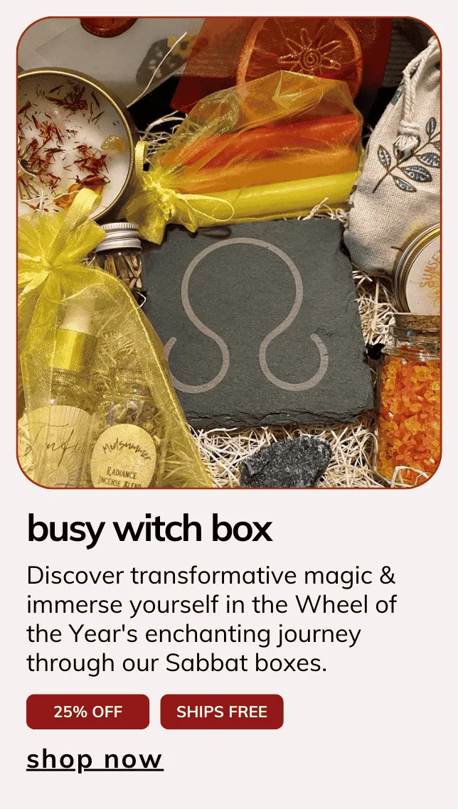Wheel of the Year Ritual Box