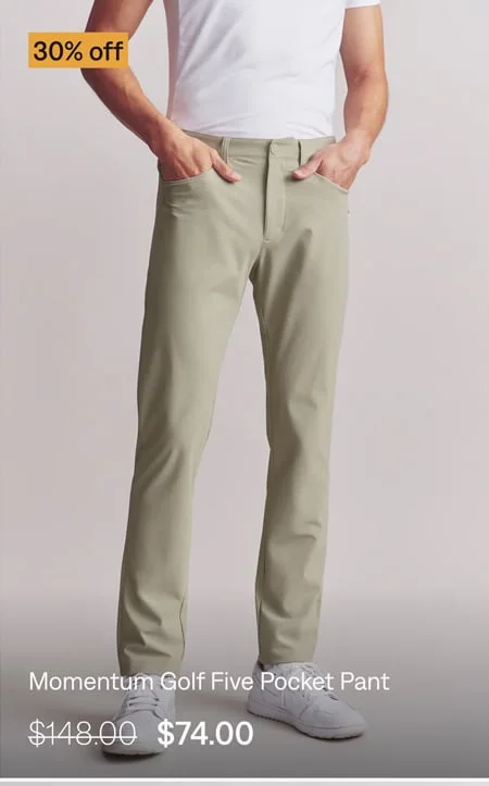 Momentum Golf Five Pocket Pant