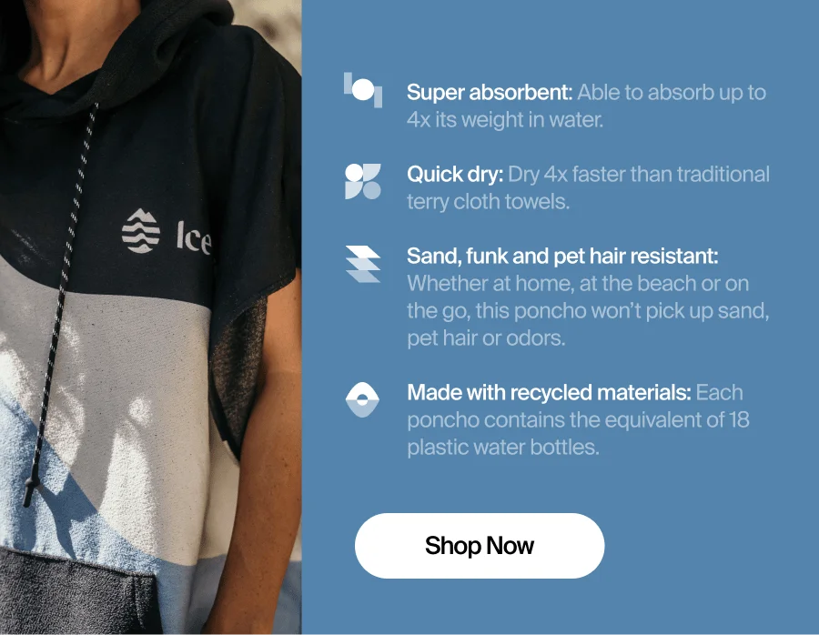 Ice Barrel Poncho Features