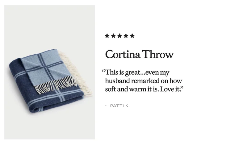 Cortina Throw Blanket