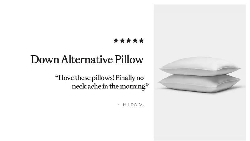 Down Alternative Pillow