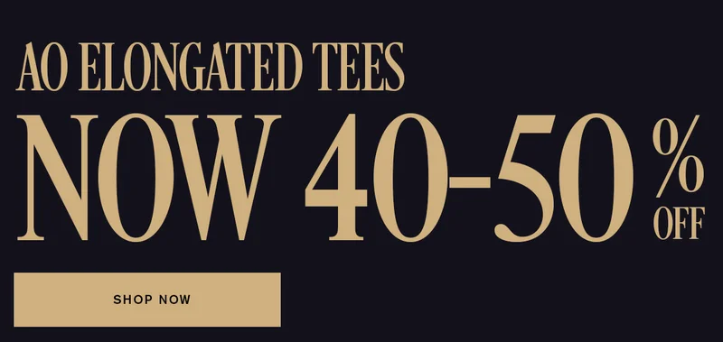AO Elongated Tee