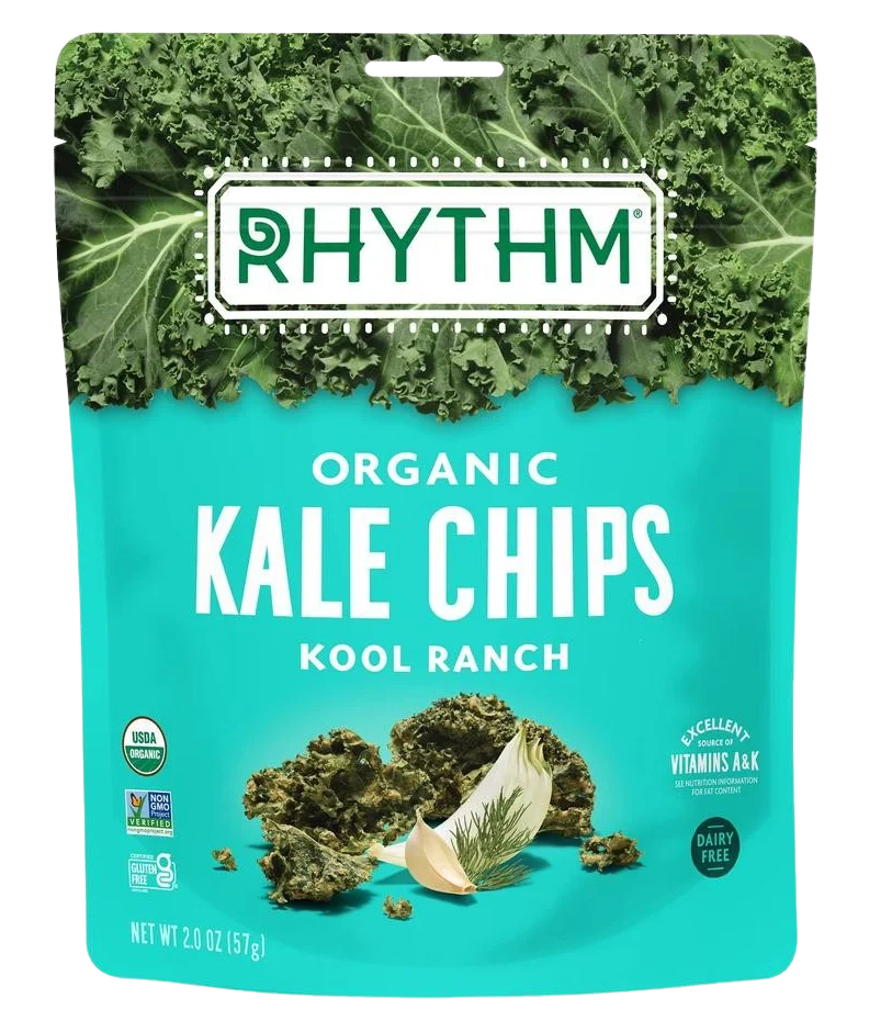 Image of LOW INVENTORY!<br>Rhythm Superfoods Kool Ranch Kale Chips