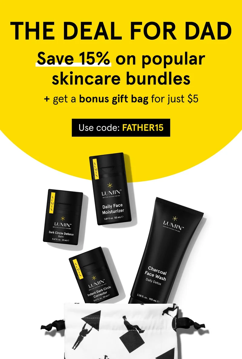 The Deal For Dad: Use Code FATHER15 - SHOP NOW