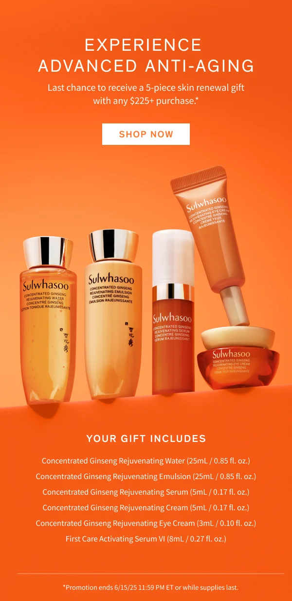 5-piece skin renewal gift