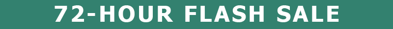 72 hour flash sale