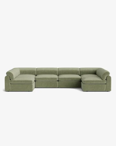 Shop Kingaby Modular U Shape Sectional Sofa