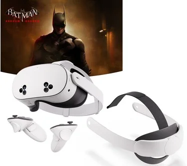 Meta Quest 3S & Elite Strap - 256GB - Batman: Arkham Shadow & Quest+ Trail