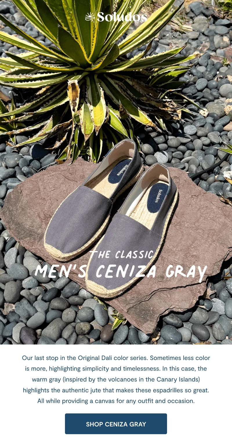 Men's Ceniza Gray