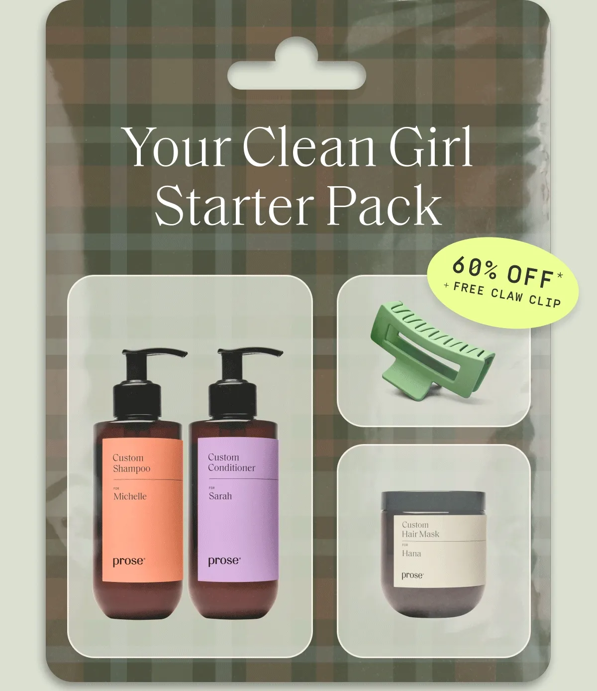 Your Clean Girl Starter Pack | 60% off + Free Midi Claw Clip