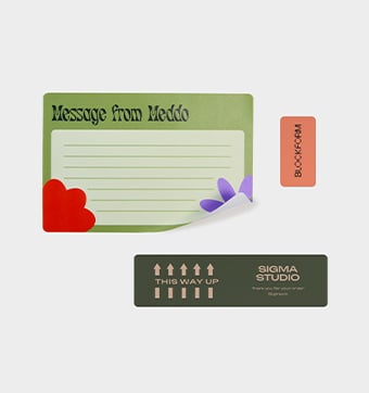 Matte Paper Stickers
