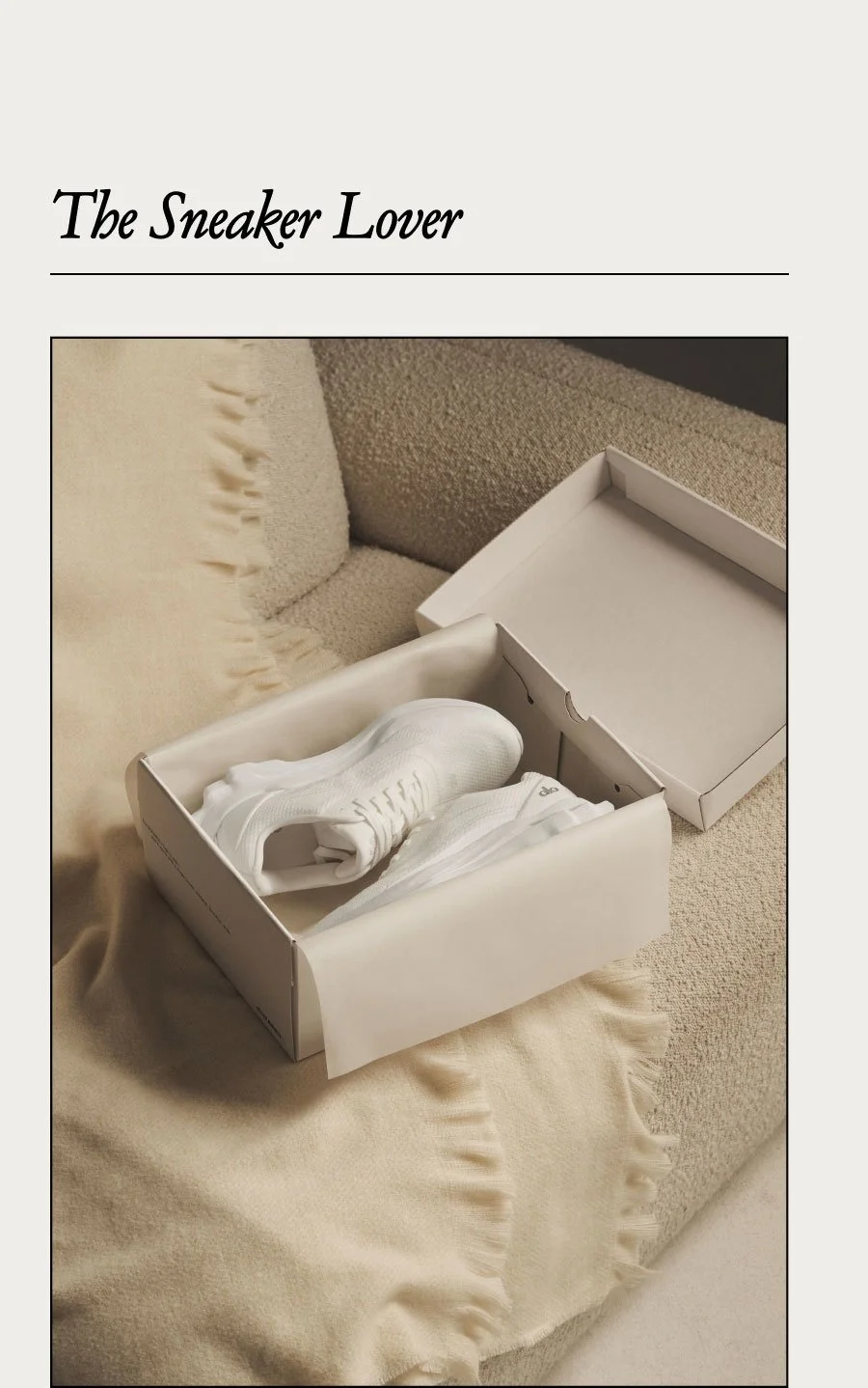 THE SNEAKER LOVER