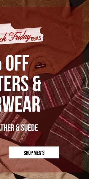50% off Sweaters & Outerwear Shop Men's