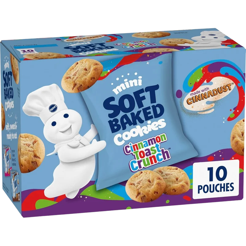 Image of Pillsbury Mini Soft Baked Cookies - Cinnamon Toast Crunch (10CT)