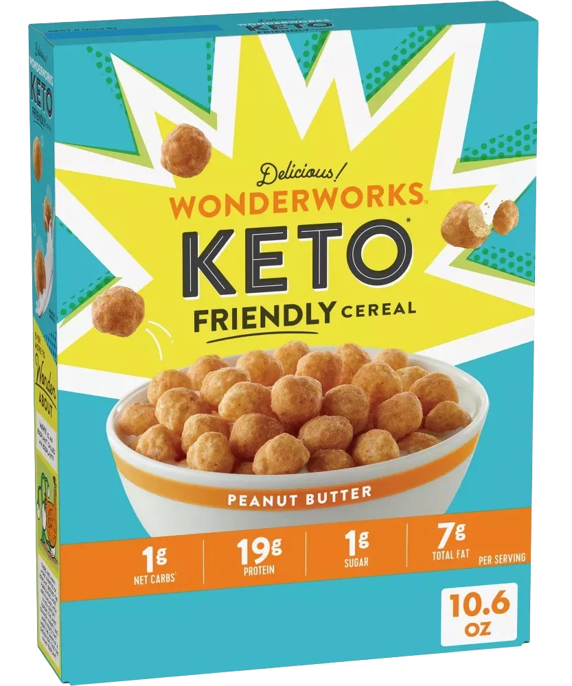 Image of Wonderworks Keto Friendly Cereal - Peanut Butter