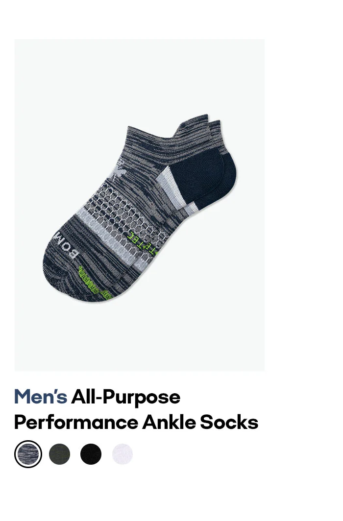 Men's All-Purpose Performance Ankle Socks