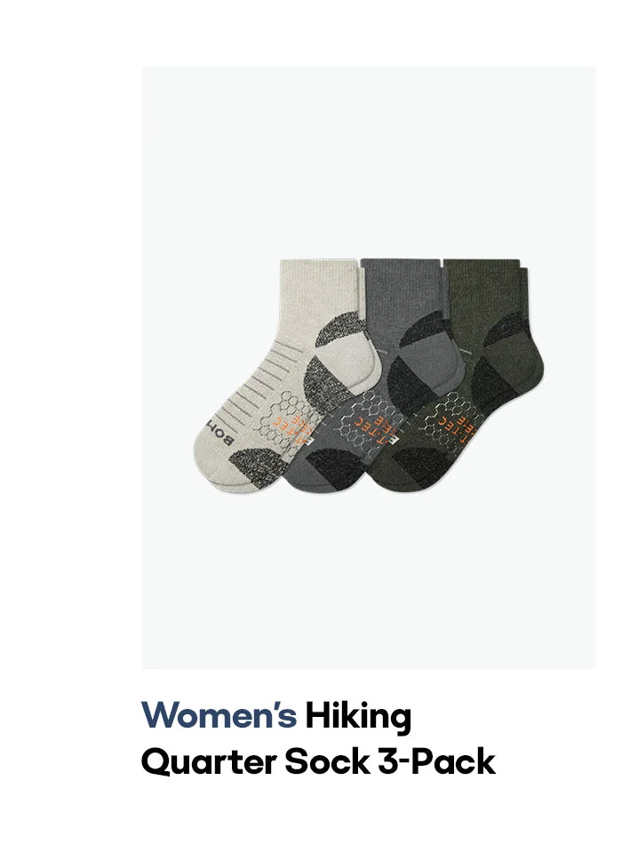 Women's Hiking Quarter Sock 3-Pack