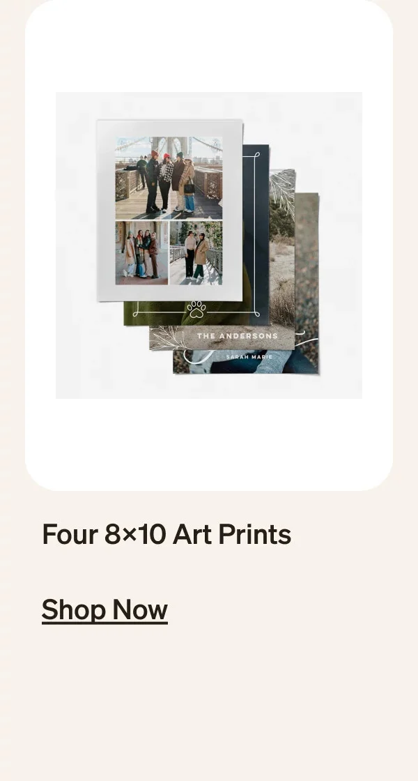 Four 8x10 Art Prints
