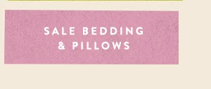 sale bedding and pillows