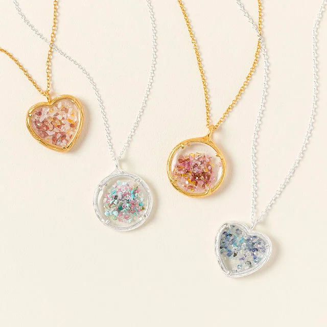 Custom Mixed Birthstone Necklace