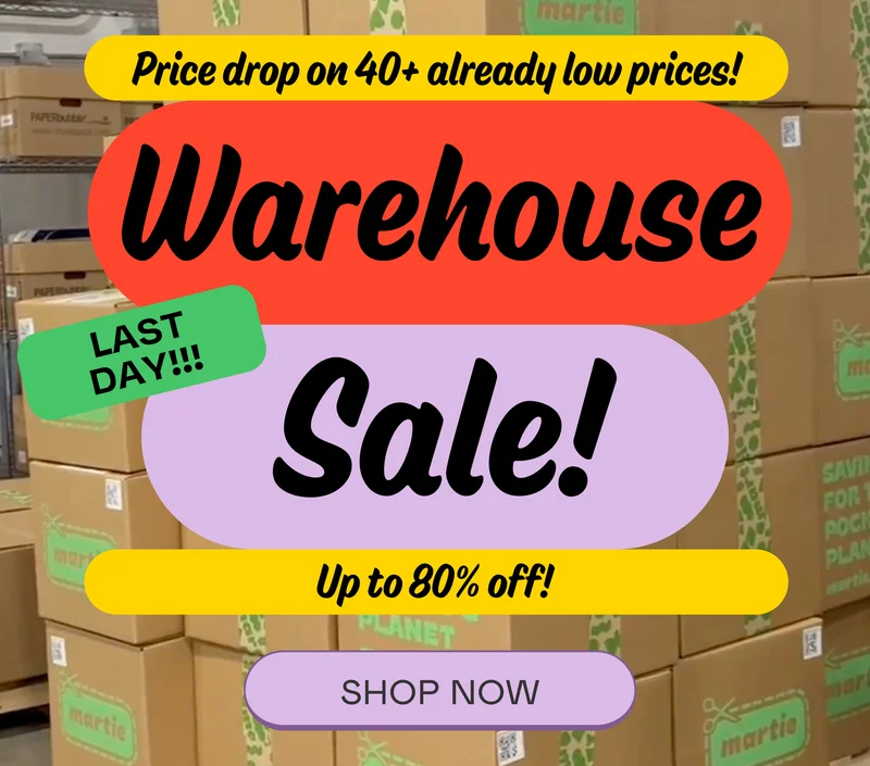 Warehouse Sale! Up to 80% Off!