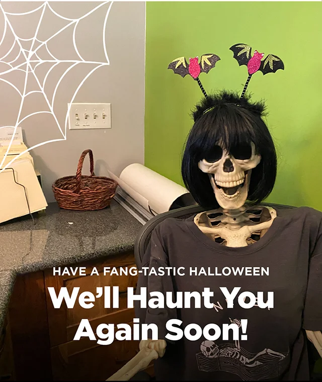 We'll Haunt You Again Soon!
