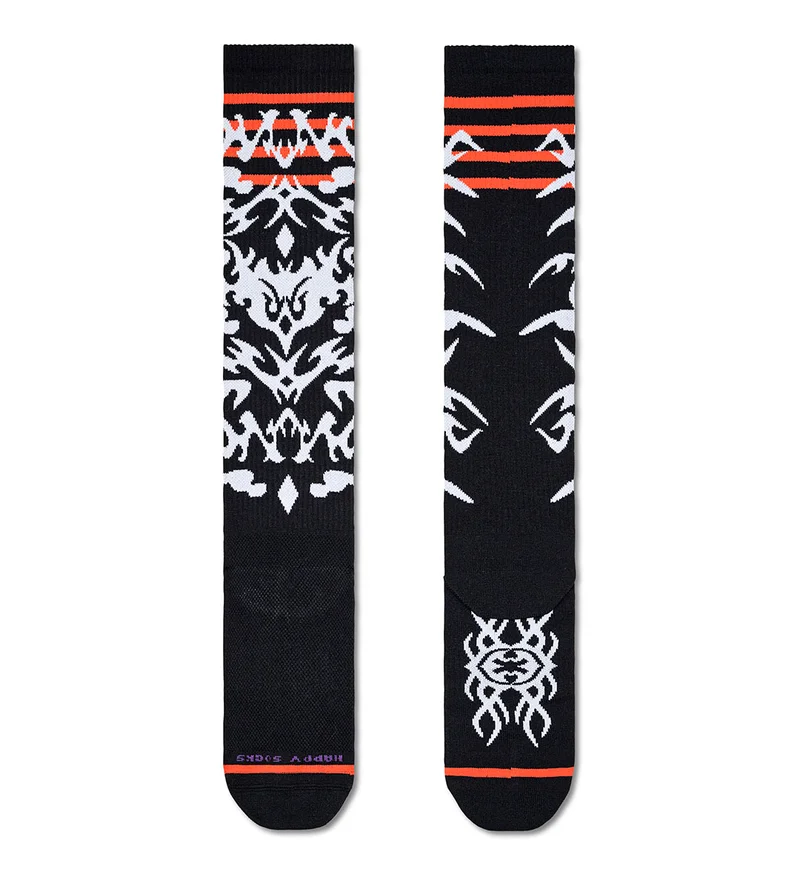 Tat Knee High Sneaker Sock