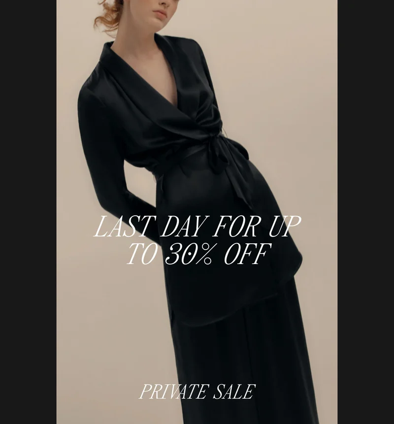 Private Sale Last Day Don’t Miss Out