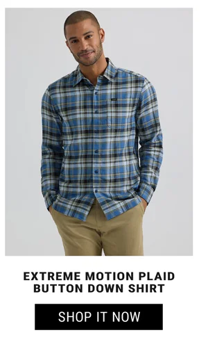 Extreme Motion Plaid Button Down Shirt