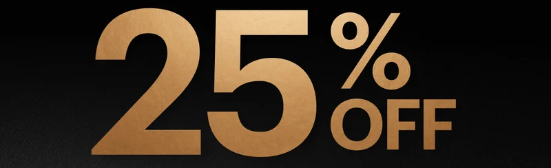 25% OFF