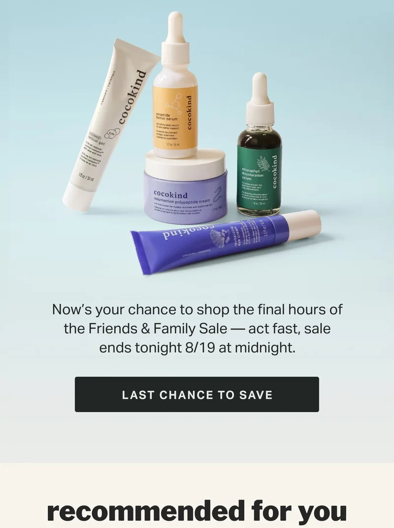 LAST CHANCE TO SAVE