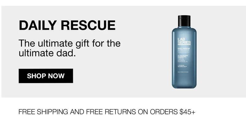 DAILY RESCUE | The ultimate gift for the ultimate dad. | SHOP NOW | FREE SHIPPING AND FREE RETURNS ON ORDERS $45+