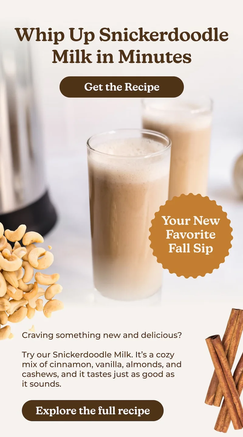 Whip Up Snickerdoodle Milk in Minutes