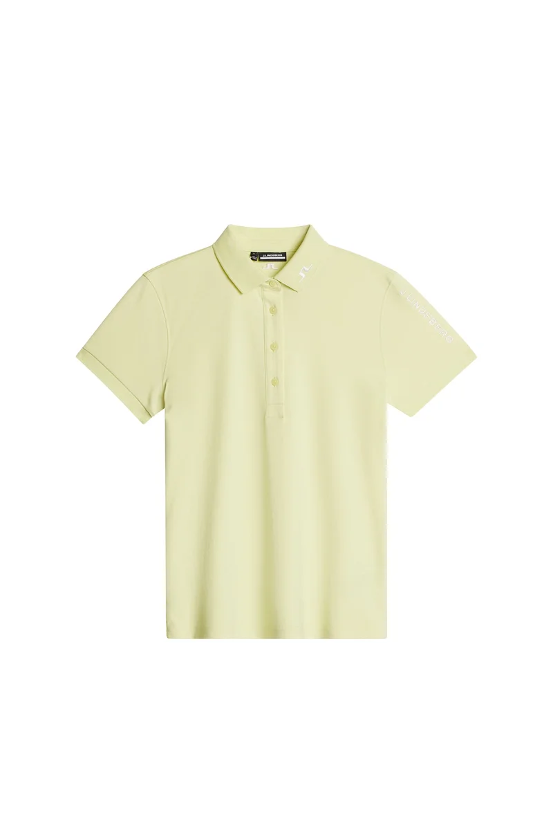Image of Tour Tech Polo / Pale Lime Yellow