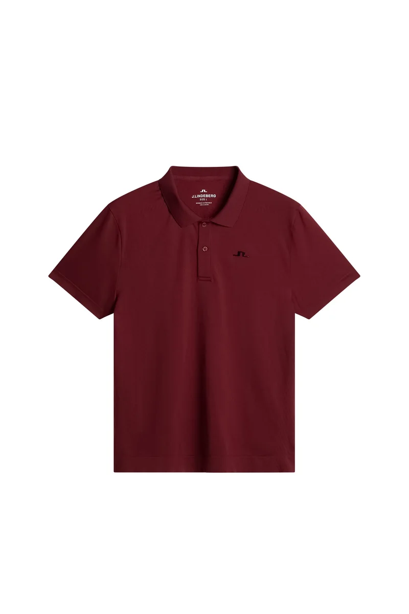 Image of Lucius Seamless Polo / Cabernet