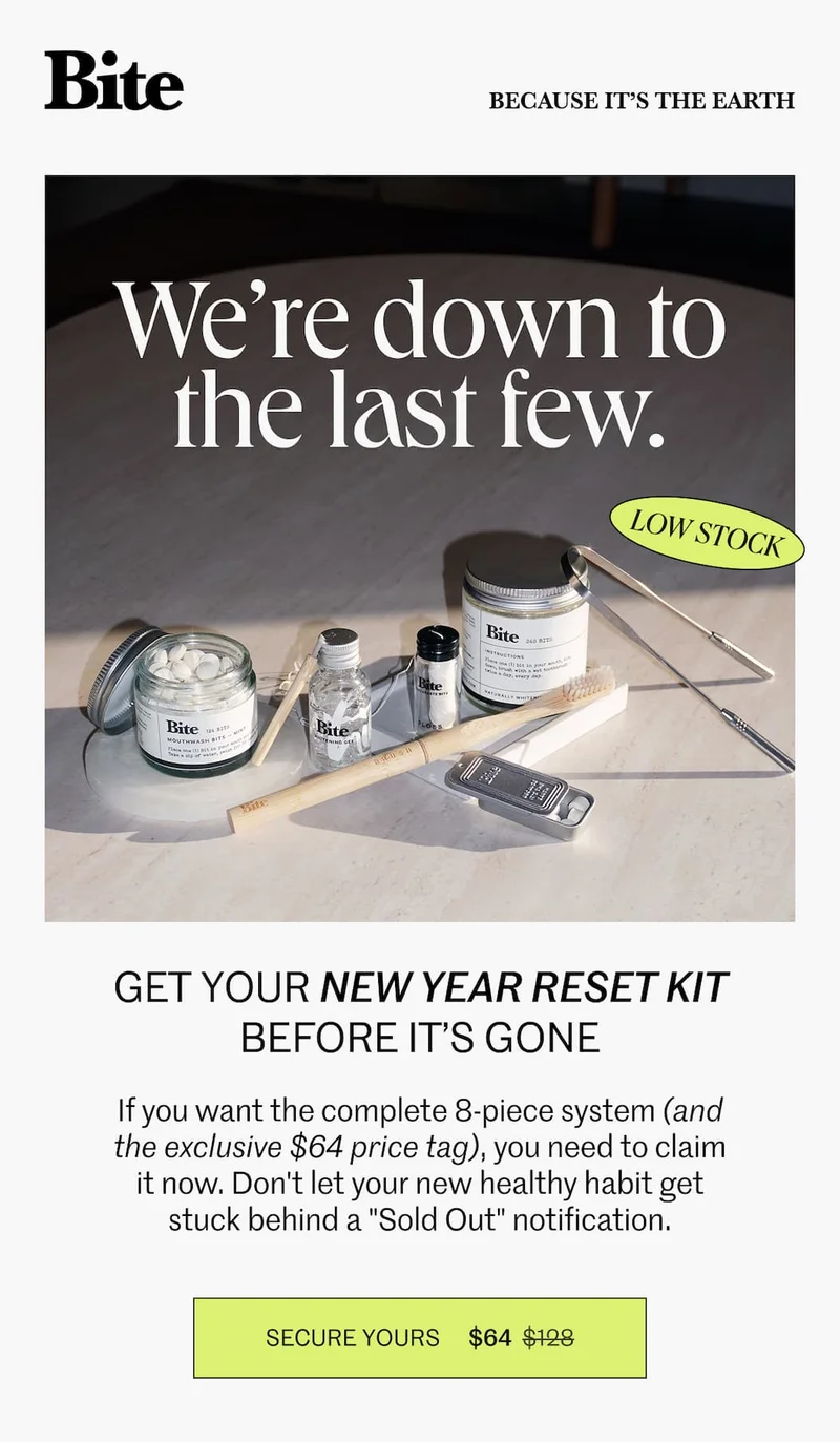 SHOP THE NEW YEAR RESET KIT